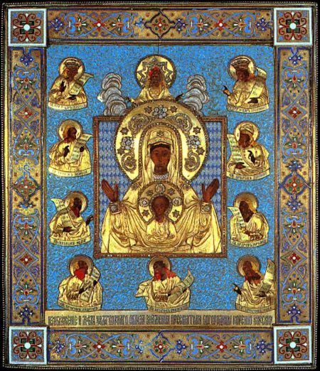Икона Божией Матери «Знамение» Курская-Коренная