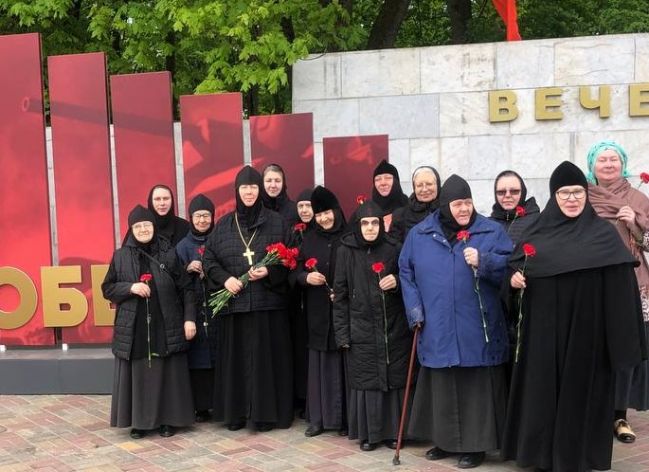 День Победы в Курском Свято-Троицком женском монастыре