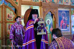 Архиерейское богослужение в день памяти обретения главы Иоанна Предтечи