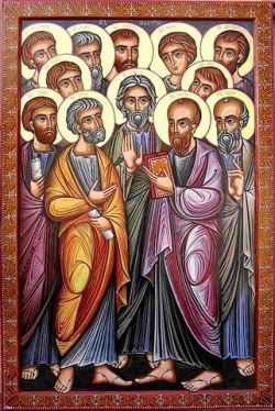 Собор святых славных и всехвальных 12 апостолов Христовых