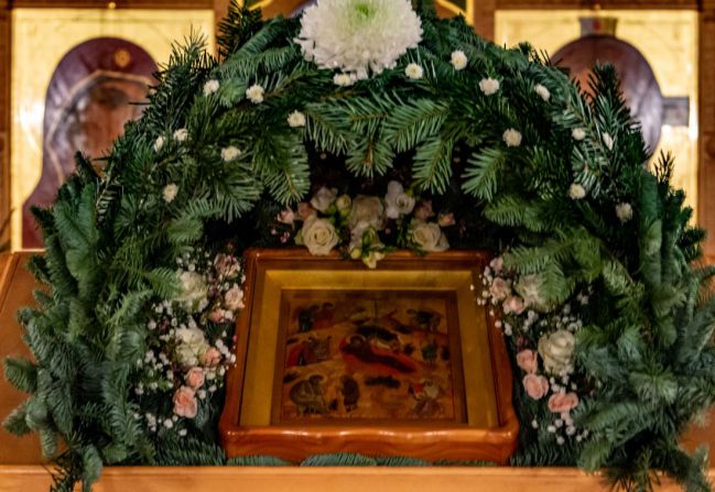 Рождество Христово в Курском Свято-Троицком монастыре