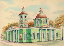 Проект: Разрушенные храмы. Смоленско-Георгиевская церковь