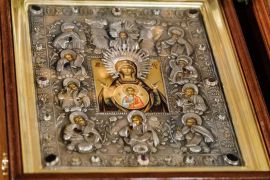Чудо знамения Божией Матери в Великом Новгороде