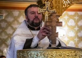 Крещенский сочельник и праздник Богоявления в Курском Свято-Троицком монастыре