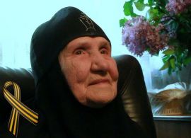 Сестры обители почтили память схимонахини Антонии (Тяпкиной) в день 100-летия со дня ее рождения